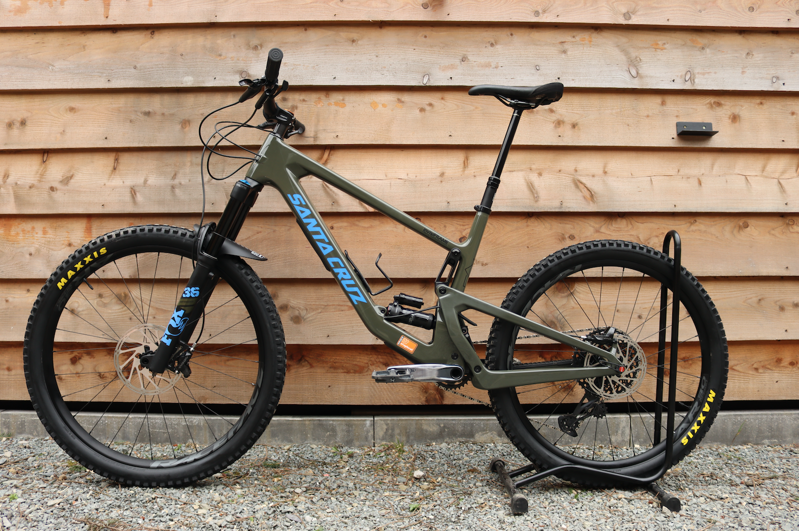 Current Demo Bike - Santa Cruz Bronson C S Model - XLarge - 2022 - Moss Green-10